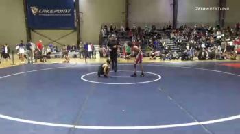 90 lbs Semifinal - Tristan Richards, Harrison Top Dog Wrestling Club vs Judah White, Complex Training Center