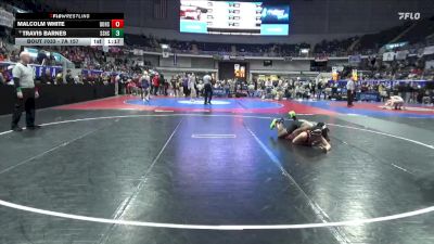 7A 157 lbs Champ. Round 1 - Travis Barnes, Smiths Station Hs vs Malcolm White, Dothan HS