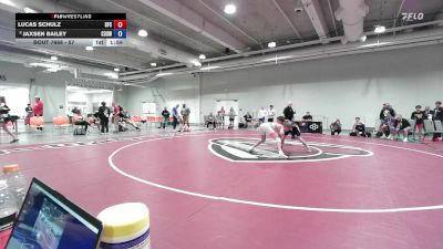 57 lbs Cons. Round 6 - Lucas Schulz, Seasons Freestyle Club vs Jaxsen Bailey, Curby 3 Style Wrestling Club