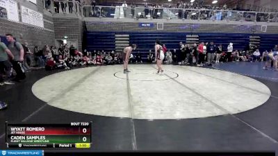 170 lbs Round 2 - Wyatt Romero, Jet House vs Caden Samples, Flight Vallivue Wrestling