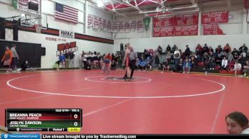 190 A Quarterfinal - Breanna Peach, Iowa Valley, Marengo vs Joslyn Dawson, Colfax-Mingo