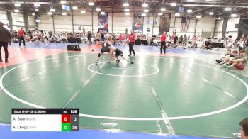 145 lbs Round Of 32 - Aidan Baum, Doughboy Black vs Kase Chopp, Quest School Of Wrestling Gold