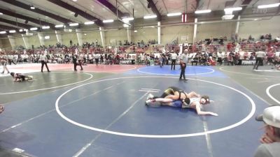 116 lbs Consolation - Cash Rogers, Montezuma Cortez Wrestling Club vs Samuel Urioste, New Mexico Badboyz