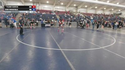 100 lbs Quarters - Yliani Garcia, Duran Wrestling Club vs Sam Wingfield, Sanderson Wrestling Academy