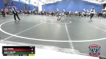 70 lbs Round 3 - Rhett Miller, Greater Heights vs Gus Andra, Maize