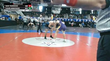 1A-4A 175 Quarterfinal - Jack Yearwood, Ranburne vs Caleb Armstrong, Montgomery Catholic Prep School