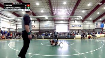 106 lbs 3rd Place Match - Ace Pena, Truckee vs Alexander Mayorga, Clark