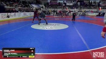 7A 285 lbs Champ. Round 1 - Chaleb Powell, Hoover vs Mykel Lowe, Dothan HS