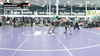 128 lbs Rr Rnd 4 - Christian Ramirez, Ruthless - HSC vs Dion Mesanko Coleman, Southern Regional - HSC