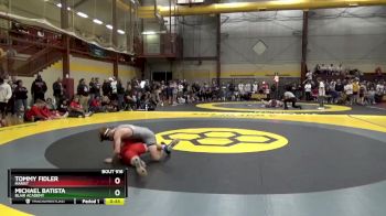 113 lbs Cons. Round 4 - Michael Batista, Blair Academy vs Tommy Fidler, Marist