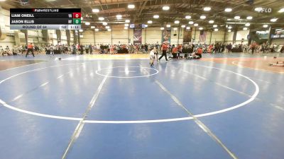 90 lbs Round Of 64 - Liam ONeill, VA vs Jason Ellis, NY