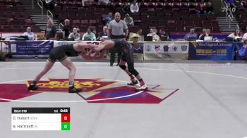 114 lbs Cons Round 3 - Cole Hubert, Saucon Valley vs Brayden Hartranft, Berks Catholic