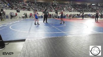 87 lbs Round Of 32 - Malachai Thornborough, Ponca City Wrestling vs Hudson Green, Guthrie