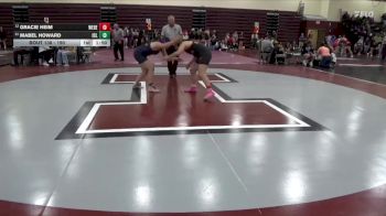 190 lbs Round 1 - Gracie Heim, West Delaware vs Mabel Howard, Iowa City Liberty