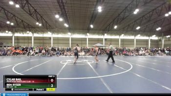 106 lbs Round 2 (4 Team) - Cylar Bail, Middleton Wrestling Club vs Ben Ryser, Big Cat