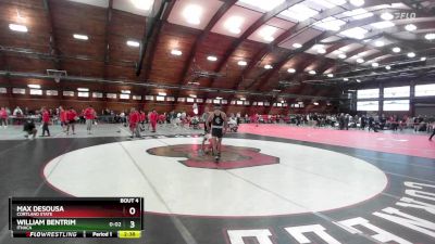 141 lbs Champ. Round 1 - Max DeSousa, Cortland State vs William Bentrim, Ithaca