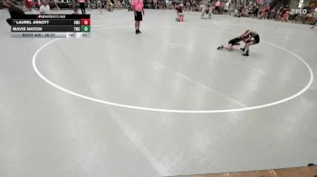 46-51 lbs Semifinal - Laurel Arnott, Seymour Wrestling Club vs Mavis Nation, Taylorville Wrestling Club