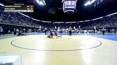 155 lbs Consy 1 - Jonmark Harbaugh, Chestnut Ridge vs Bear Joseph, Kiski Area
