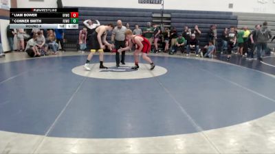 195 lbs Round 4 - Liam Bower, Garden Valley Wrestling Club vs Conner Smith, Fighting Squirrels Wrestling Club