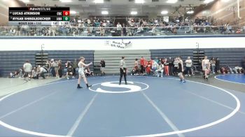 110 lbs Cons. Round 2 - Lucas Atkinson, Cougar Wrestling Club vs Rykar Shindledecker, All In Wrestling Academy