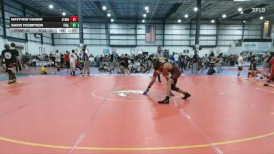 165 lbs Allday - Gavin Thompson, FCA LYNCHBURG vs Matthew Kaiser, OTM WALTERS WRESTLING