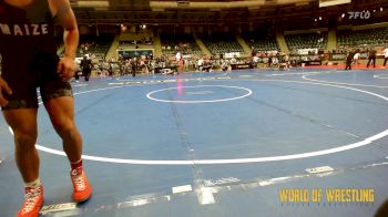 175 lbs 5th Place - Abagail Lacy, Dark Cloud Wrestling Club vs Riley Samarripa, Harrah Little League Wrestling