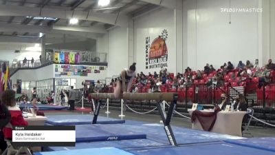 Kyla Heidaker - Beam, Stars Gymnastics Kat - 2021 Region 3 Women's Championships