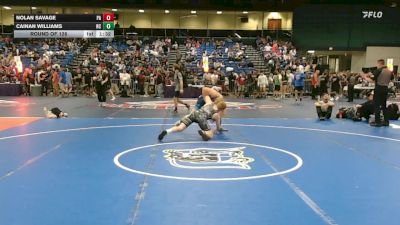 157 lbs Round Of 128 - Nolan Savage, PA vs Cainan Williams, NC