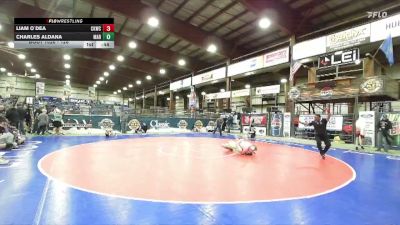 126 lbs Cons. Round 3 - Liam O`Dea, Cowboy Kids Wrestling Club vs Charles Aldana, Madison