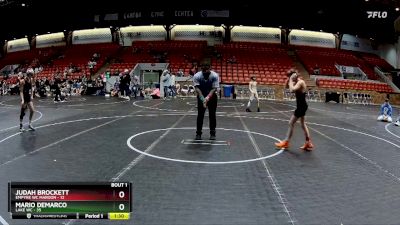 80 lbs Finals (2 Team) - Judah Brockett, Empyre WC Maroon vs Mario Demarco, Lake WC