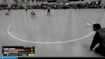 43 lbs Champ. Round 1 - Braxton Moore, Nebraska vs Kane Carter, Steel City Reloaded Wrestling Club