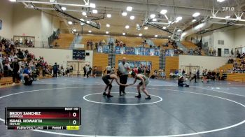 126 lbs Cons. Round 2 - Israel Howarth, Century vs Brody Sanchez, Sherwood