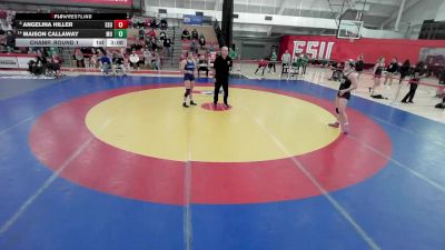 145 lbs Champ. Round 1 - Angelina Hiller, East Stroudsburg University vs Maison Callaway, Marymount