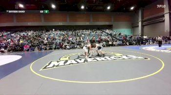 175 lbs Cons. Round 4 - Cainen Sedlacek, White Pine vs Shysen Dano, Kamehameha