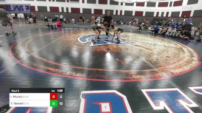 113 lbs Semifinal - Ivan Munoz, ISI Wrestling Blue vs Teigan Newell, Outlaws HS1