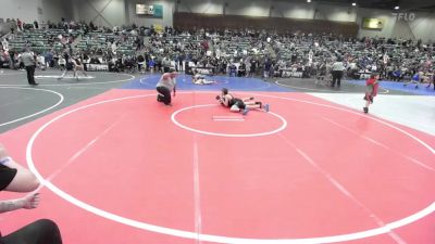 130 lbs Quarterfinal - Wyatt Edgington, Yuba Sutter Combat vs Nathan Young, Gold Rush