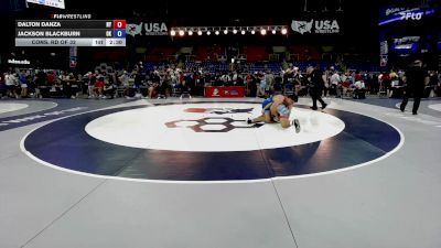 215 lbs Cons. Rd Of 32 - Dalton Danza, NY vs Jackson Blackburn, OK