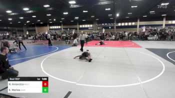 81 lbs Quarterfinal - Royce Amavizca, Wolfpack WC vs Emery Merlos, Savage House WC