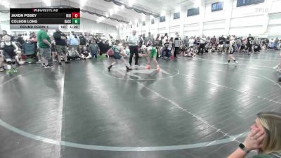 85 lbs Round Robin 4 - Levi VanAllman, Rising Kingz-Yth vs Michael Higgins, Backbone Wrestling Club-Yth