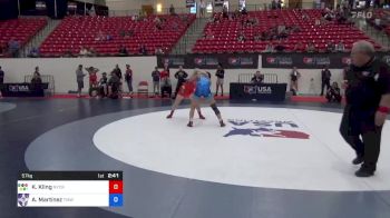 57 kg Rnd Of 16 - Katrina Kling, New York City RTC vs Amanda Martinez, Titan Mercury Wrestling Club