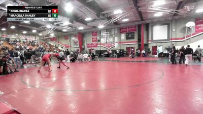 190 lbs Quarterfinal - Marcella Danley, Elsinore vs Sonia Ibarra, Etiwanda