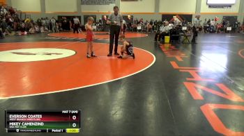 PW-14 lbs Quarterfinal - Everson Coates, West Branch Wrestling vs Mikey Camenzind, USA MAT CLUB