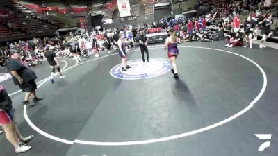 207 lbs Steffany Castro, KCWA - Kern County Wrestling Association vs Layla Toomey, NAWA - North Area Wrestling Association