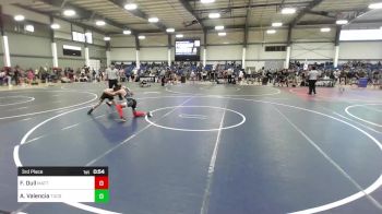 102 lbs 3rd Place - Forest Dull, Mattime vs Andrew Valencia, Tucson Pride WC