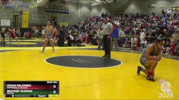 168 lbs Cons. Round 2 - Brayden Guzman, Burton vs Aydan Palomino, Farmersville Falcons