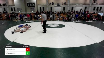 120 lbs Consi Of 8 #2 - Johnny Morris, Hingham vs Thomas Nguyen, Braintree