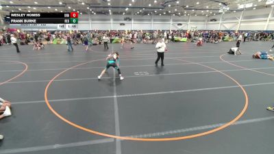 132 lbs Champ. Round 3 - Wesley Honiss, Unattached vs Frank Burke, Region Wrestling Academy