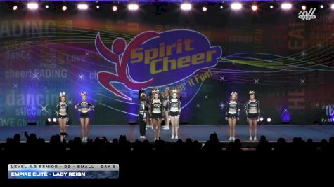 Empire Elite - Lady Reign [2026 L4.2 Senior - D2 - Small Day 2] 2026 Spirit Cheer Grand Nationals