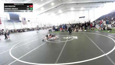 78 lbs Quarterfinal - Levi Proctor, Jwc vs Dominic Orozco, Legends Of Gold LV