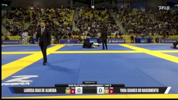 Yara Soares Do Nascimento vs Larissa Dias De Almeida 2026 World Jiu-Jitsu IBJJF Championship